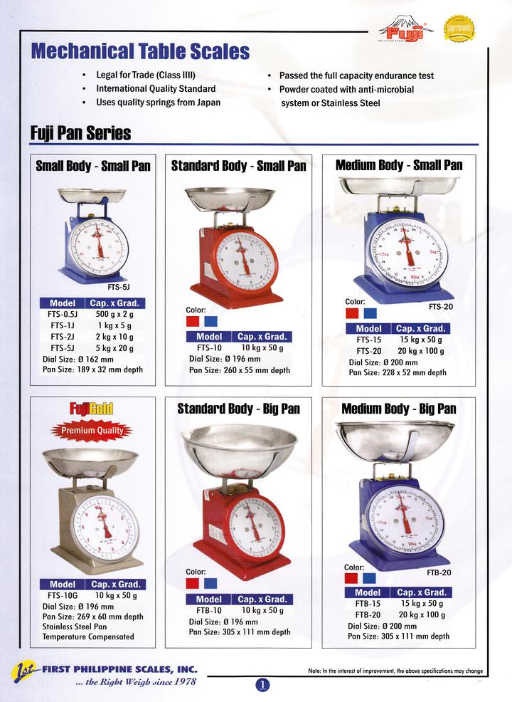 Fuji FTB-10  1st Scales Shop